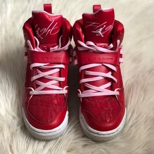 Air Jordan Flight 45 high top shoes.Valentines day